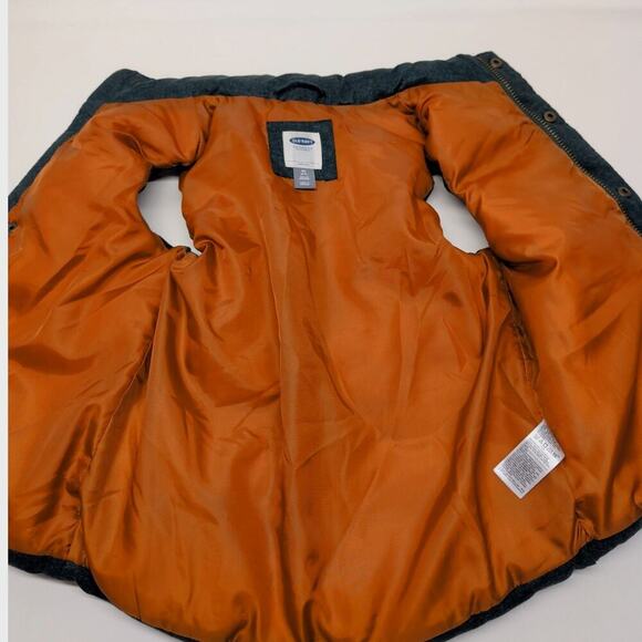 Puffer Vest Boys Hunter Green Size Small (6/7) - Picture 5 of 7